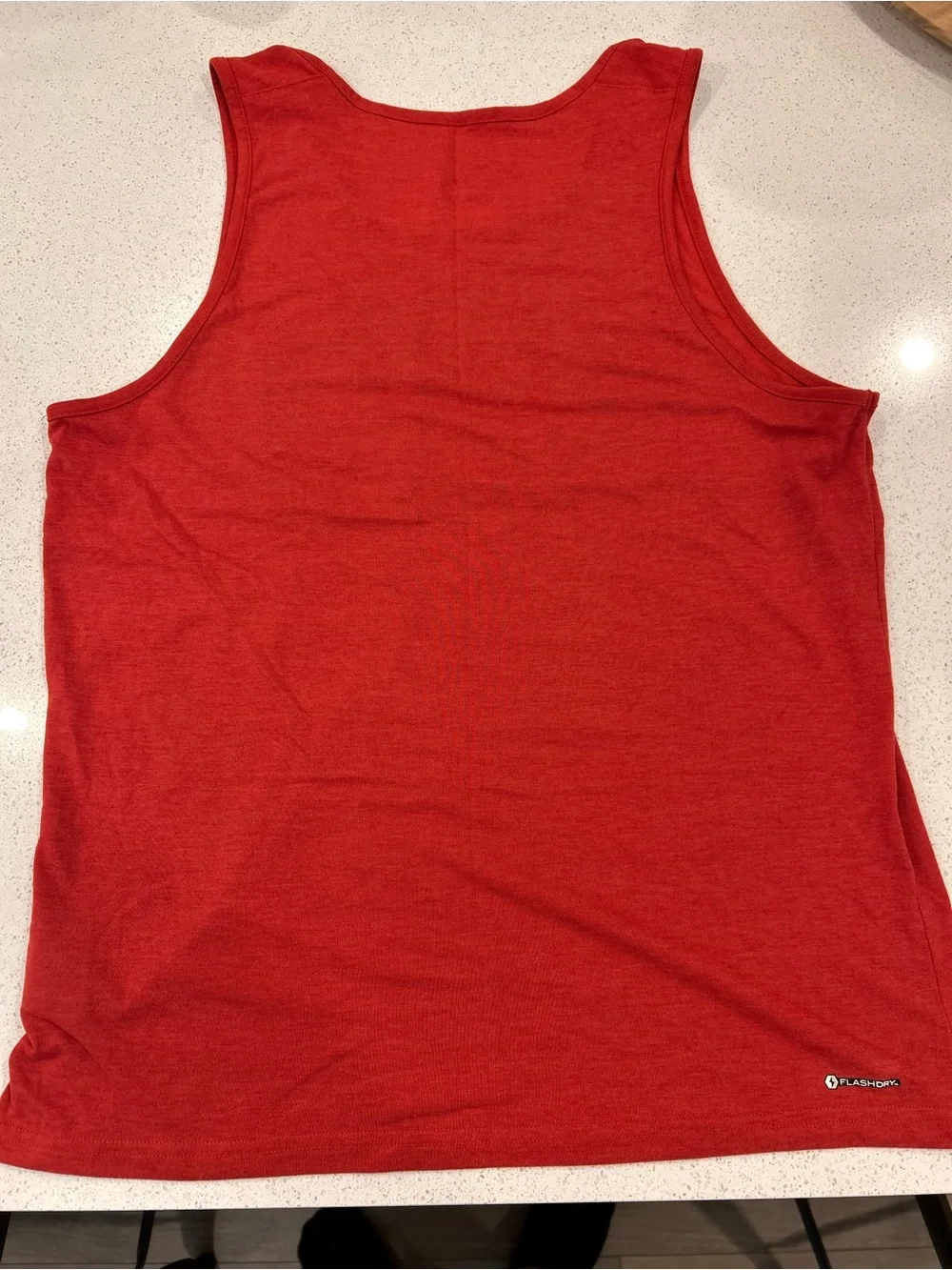 The North Face classic red